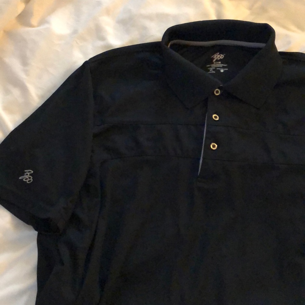 Black Golf Shirt - Picture 2 of 3